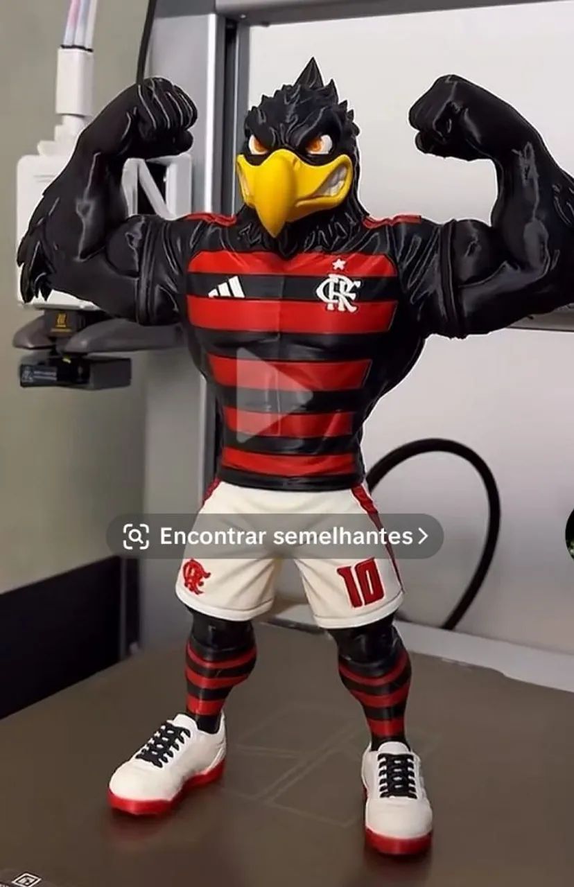 Escultura do mascote do flamengo  - Foto 4