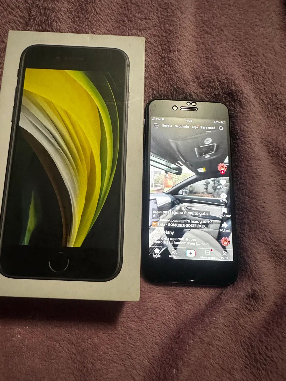 Vendo IPhone SE 256 gb ou troco por iPhone 11 - Foto 2