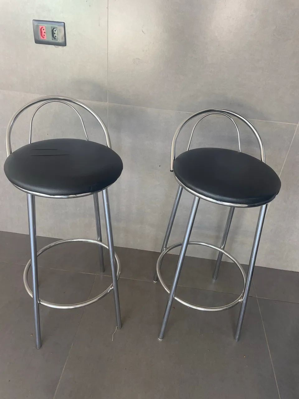 Vendo banquetas cromadas