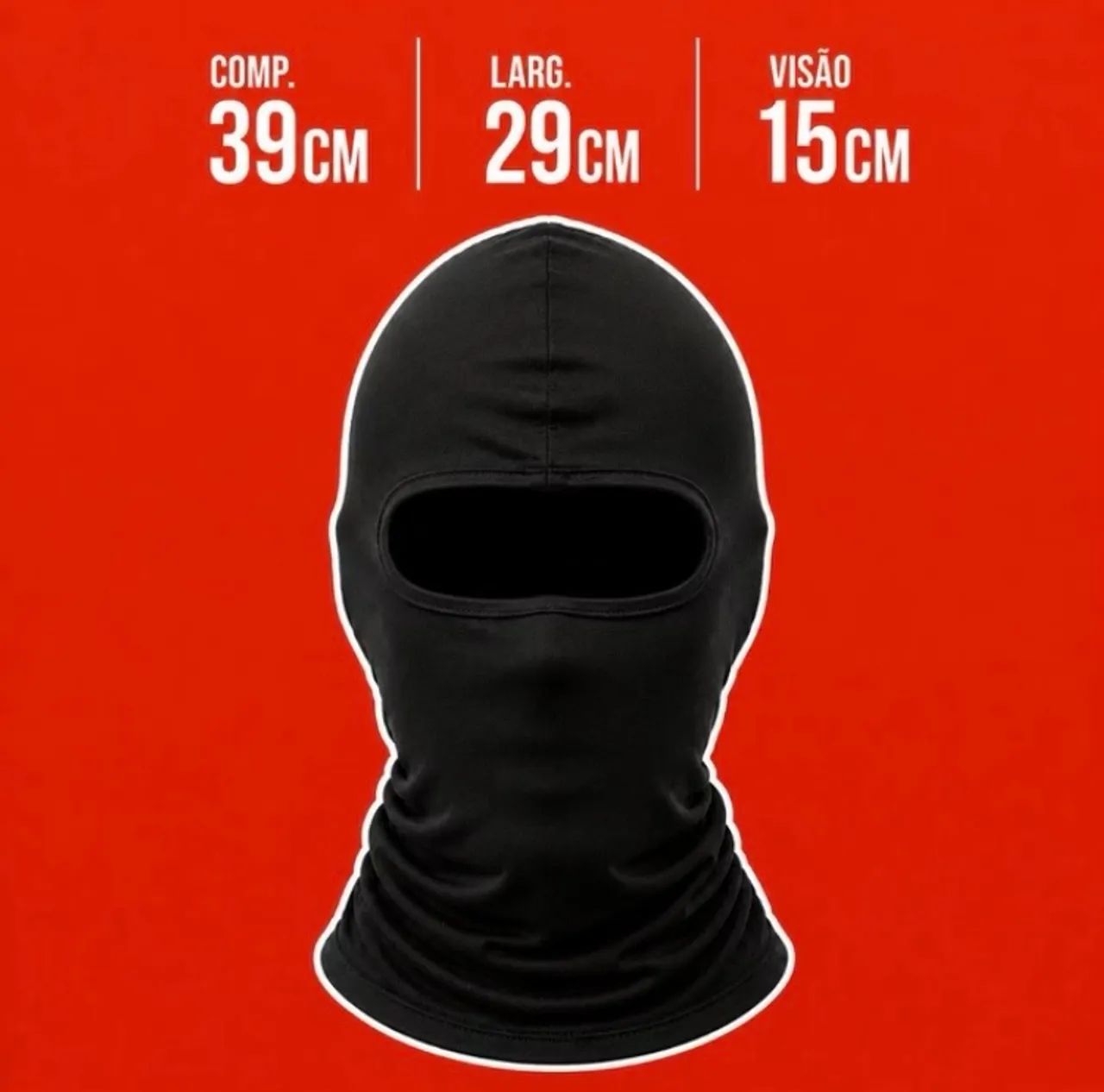 ? BALACLAVA PRETA - PROTEÇÃO E ESTILO! ? - Foto 2
