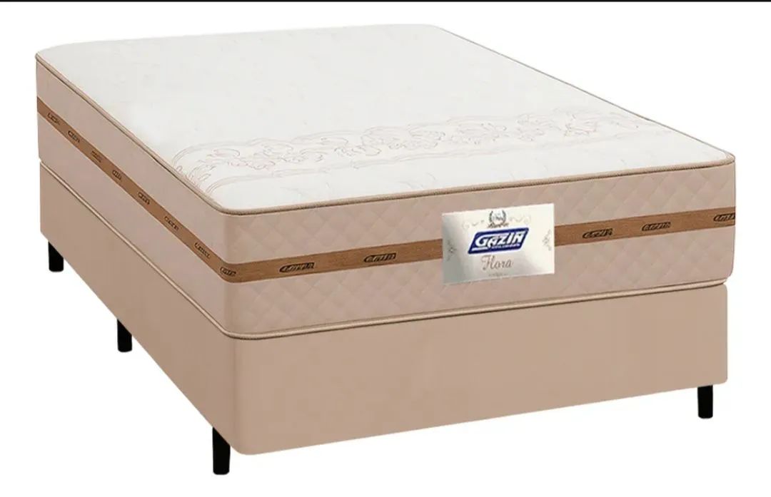 Cama box + colchão+ cabeceira 