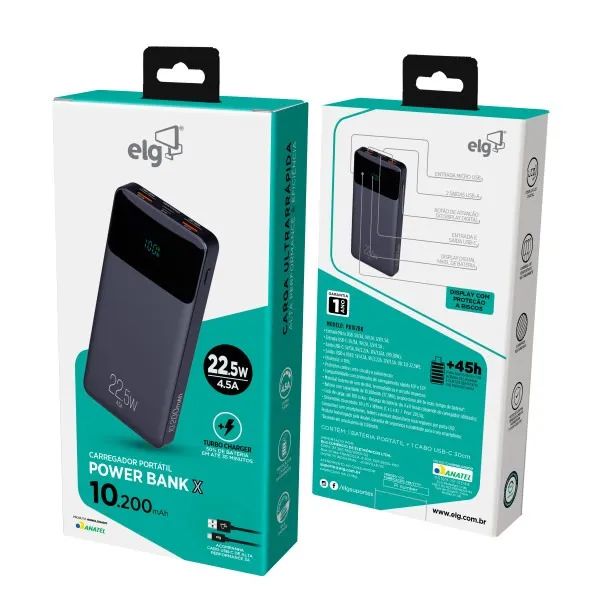 ? Power Bank Pro 10200mAH, ELG