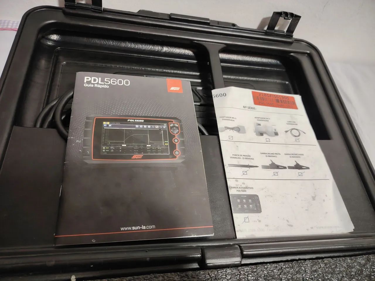 SCANNER AUTOMOTIVO SNAP-ON PDL 5600 - OSCILOSCÓPIO AUTOMOTIVO PROFISSIONAL - Foto 3