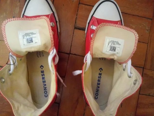 Tênis Converse All Star original vermelho - Foto 5