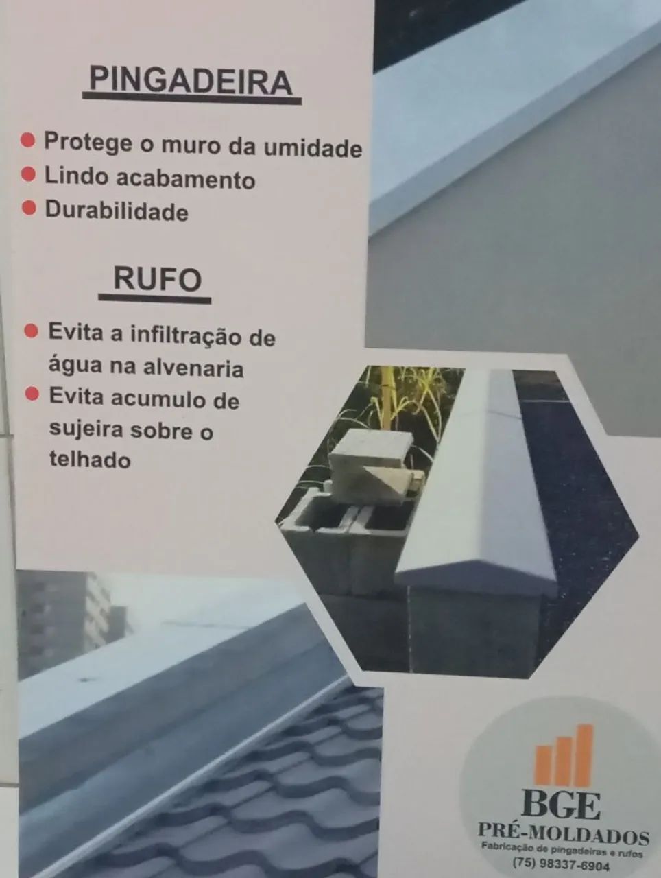 Pingadeira de concreto alto padrão frisada qualidade traço forte preço justo  - Foto 5