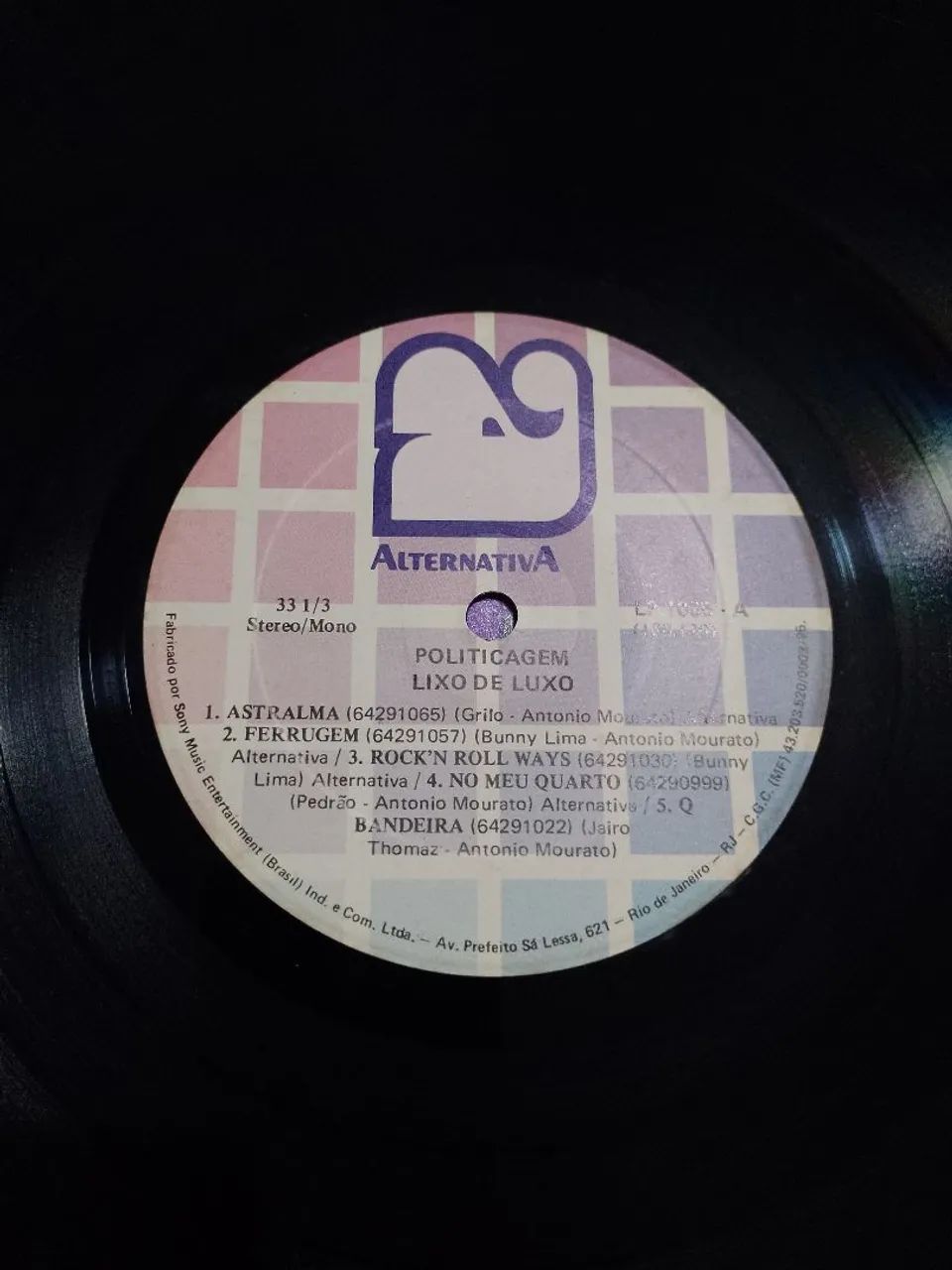 Banda Lixo de Luxo - Politicagem - (1986) - Foto 5