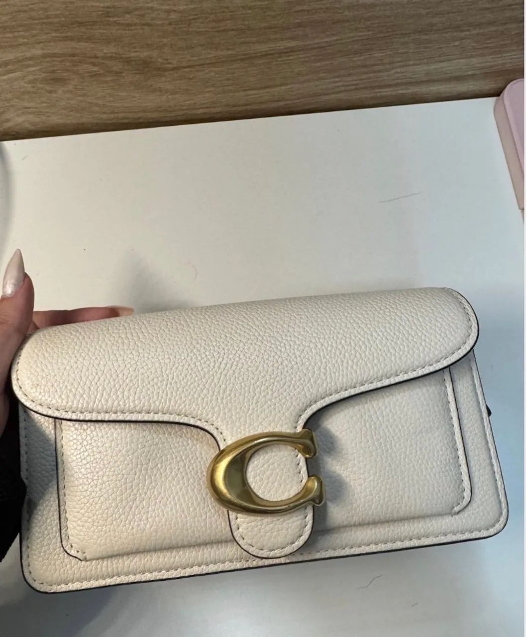 Bolsa coach tabby shoulder 26 off white