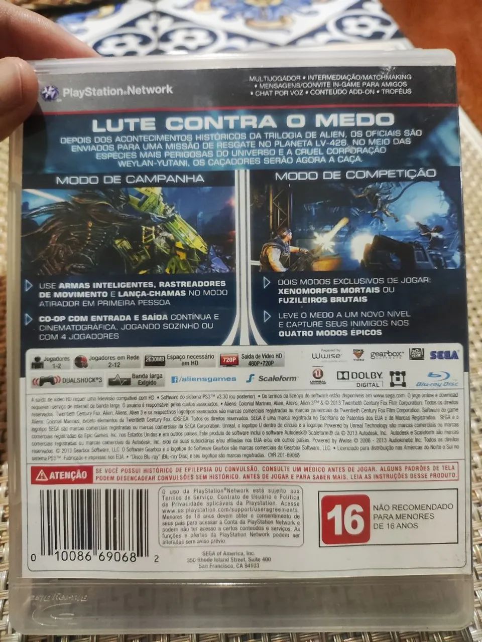 Jogo Aliens PS3 - Foto 2