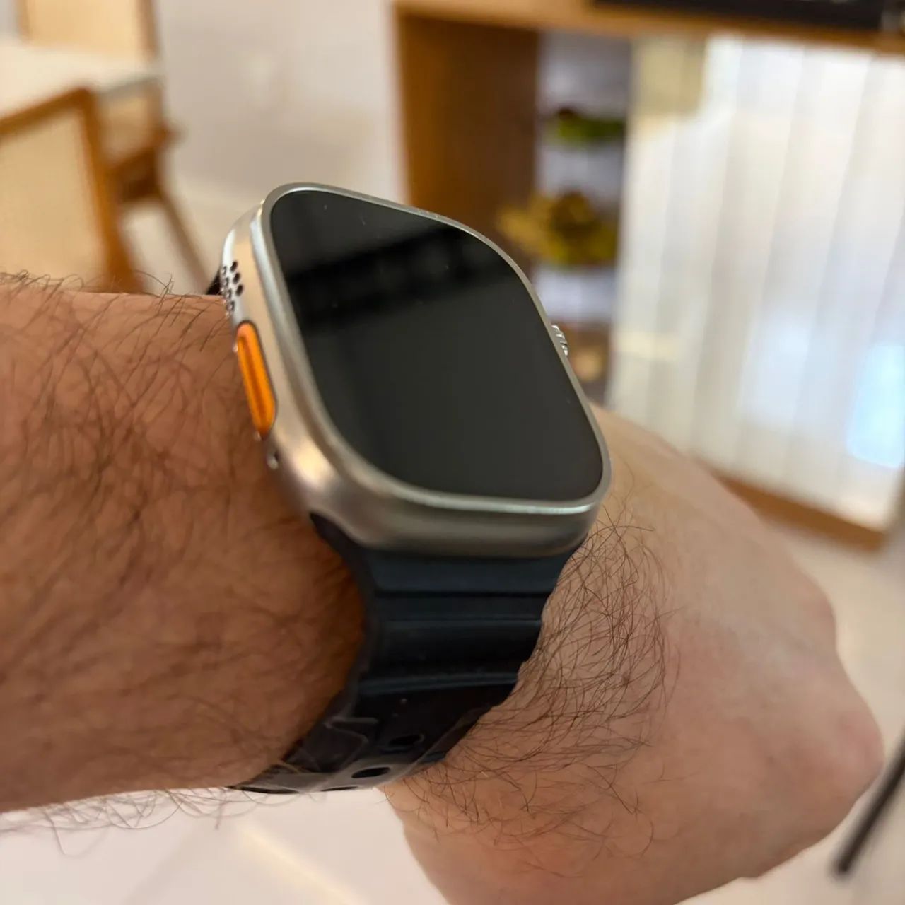 Apple Watch Ultra 49mm Titânio Sem detalhes - Foto 2