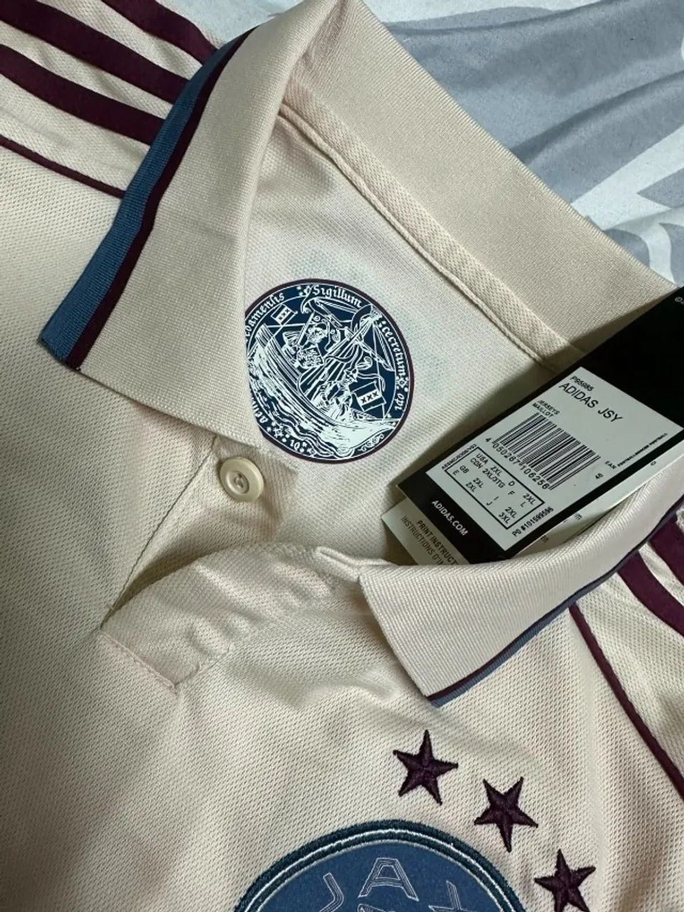 Camisa do Ajax 25/26 bege Torcedor - Foto 5