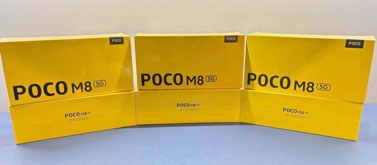 Poco M8 5G 256+8 Lacrado Entregamos Grátis 