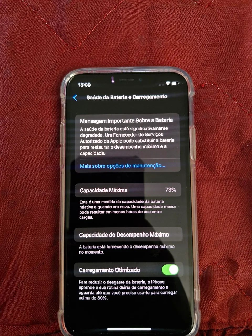 iPhone X (Branco) - Face ID Ok / Tela Impecável (Bateria 73%) - Foto 4