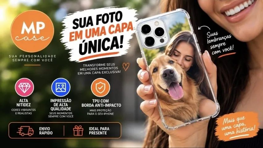 Capinha Personalizada com Foto para Celular - Foto 2