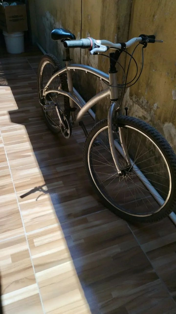 bicicleta aro 26 alumínio - Foto 4