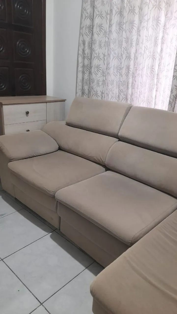 Sofa retratil 3 lugares - Foto 2