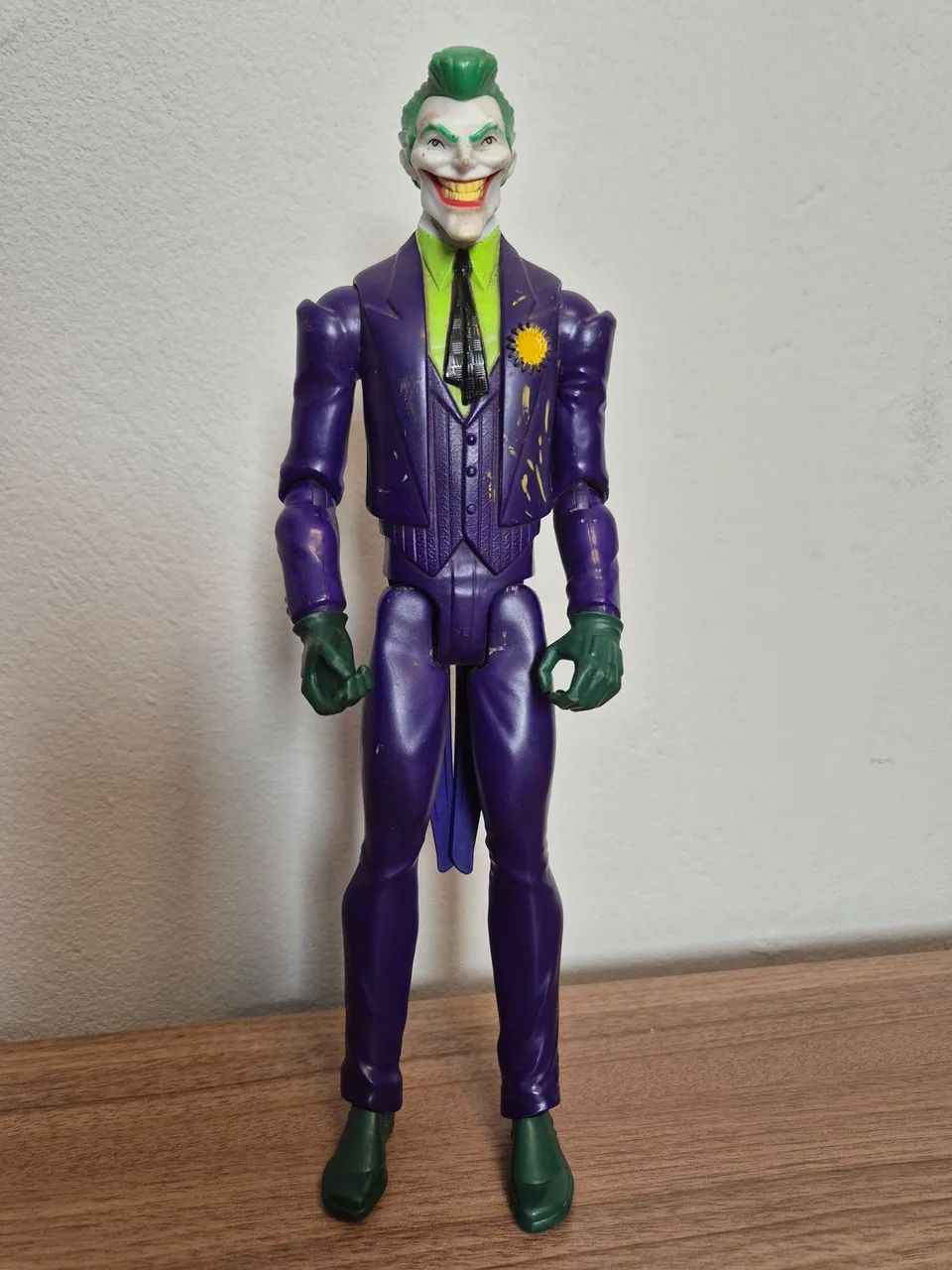 Boneco original Coringa DC Comics da Mattel, 30cm, sem caixa original  (usado).