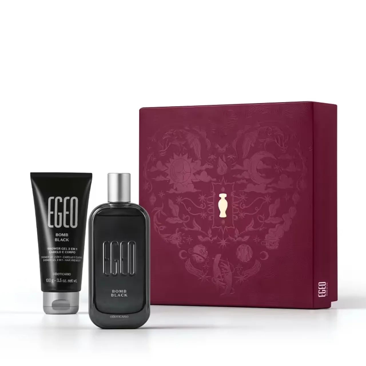 Kit de perfume Egeo Bomb Black