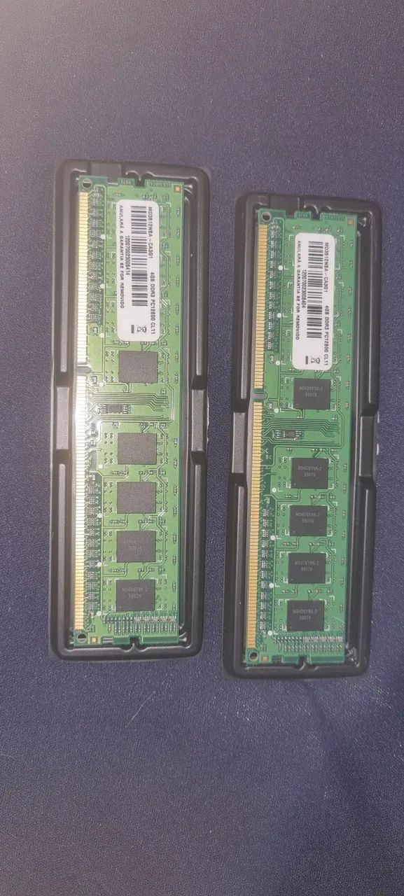 8gb Memória ram ddr3 2x4gb