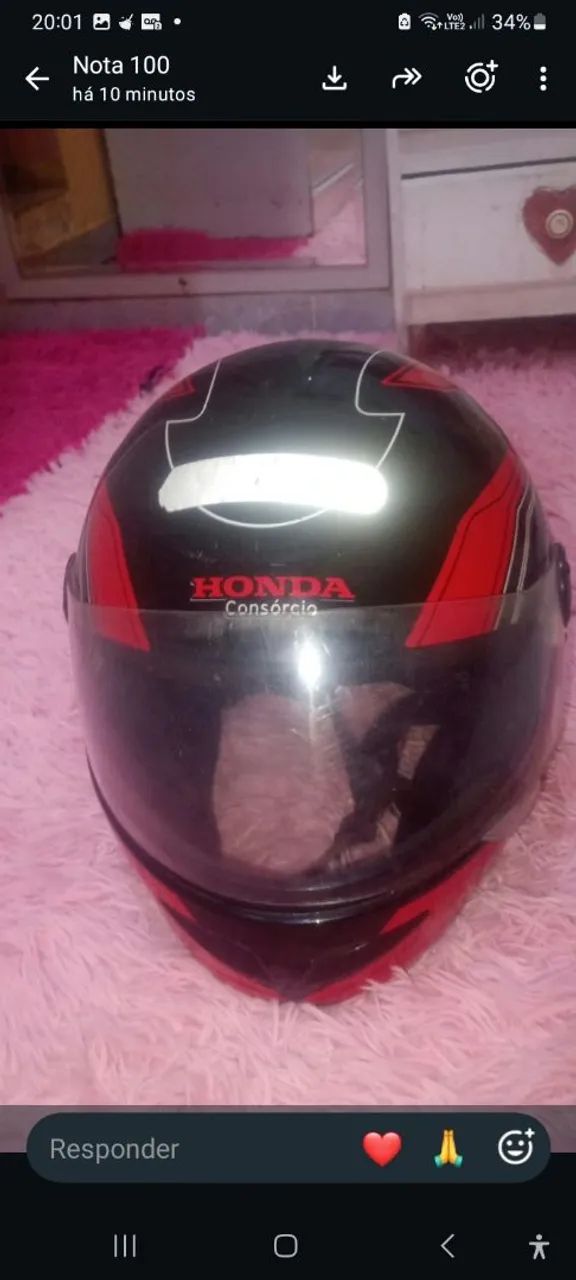 Capacete para moto