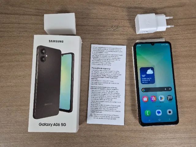 Galaxy A06 5G 128GB Preto - Pouco Usado - Foto 4