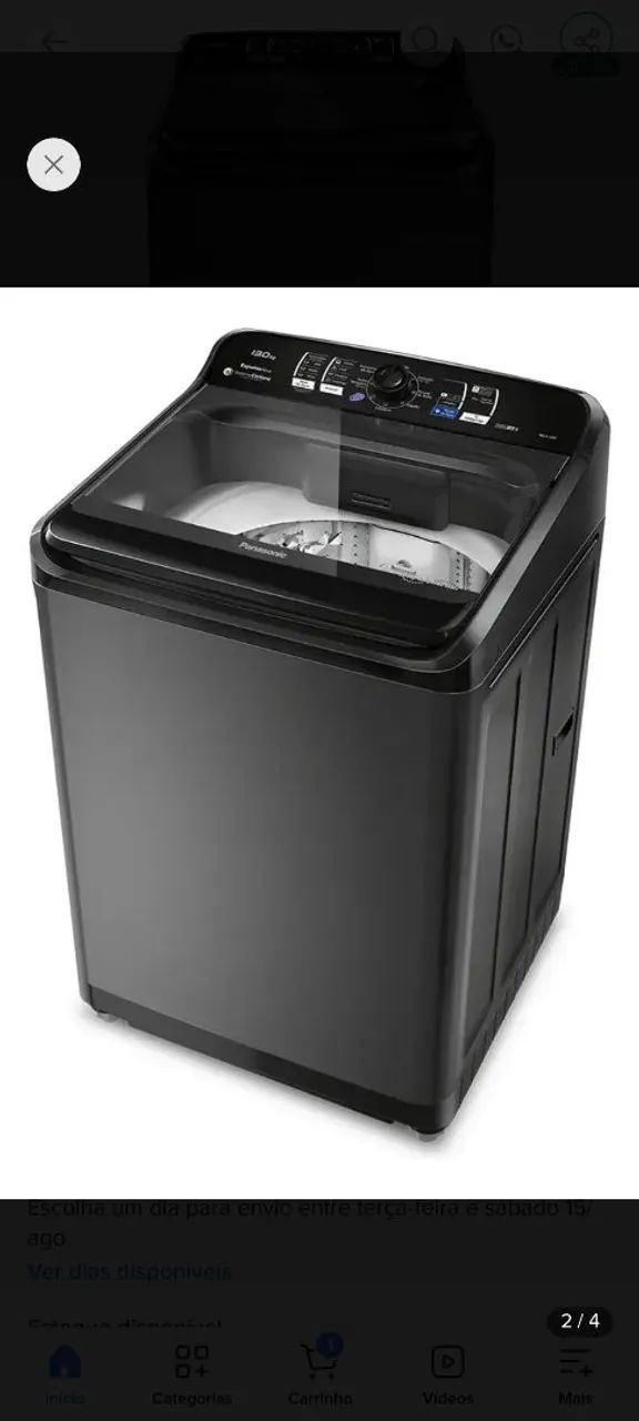 Máquina de lavar Panasonic  - Foto 3