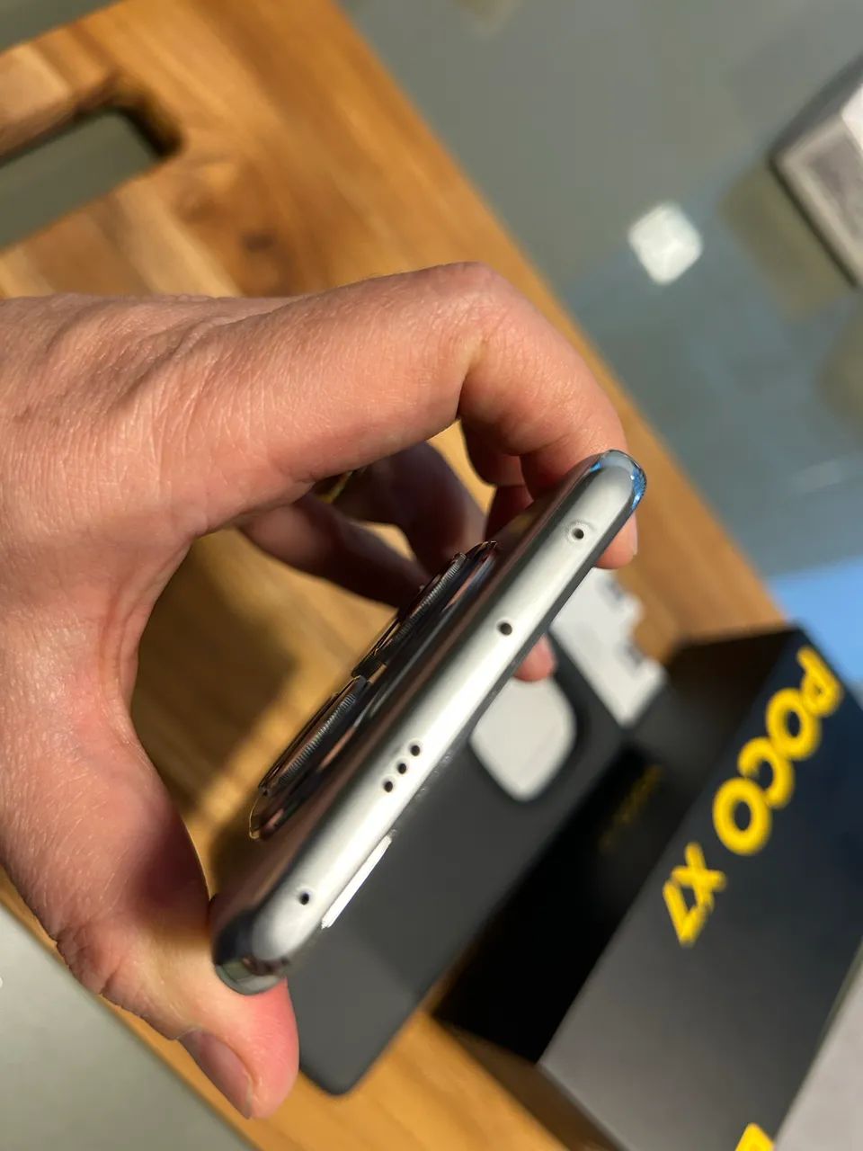 Celular em estado de novo POCO X7  256 - Foto 2