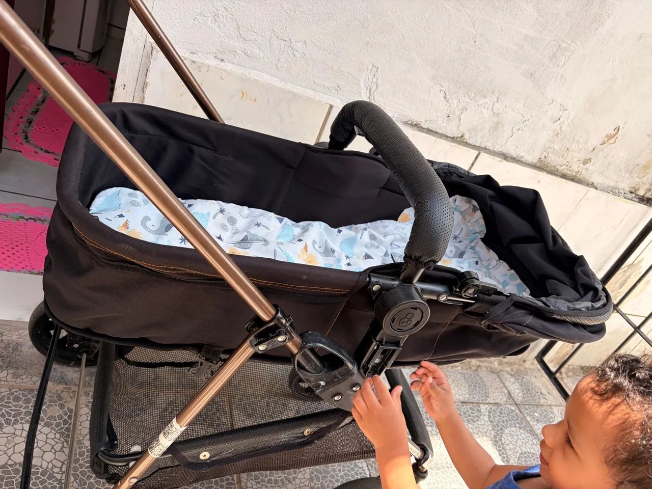 Carrinho de bebê Galzerano Lei a descrição  - Foto 4