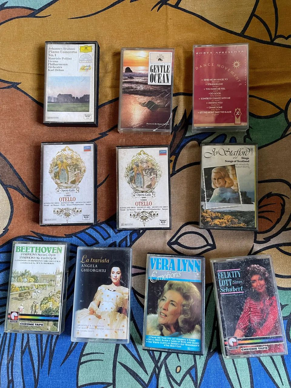 Fitas clássicas e importadas 