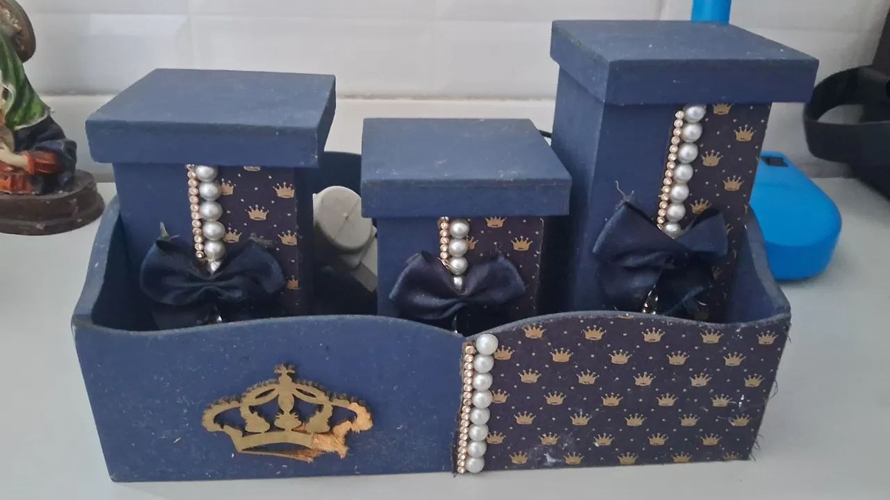 Caixas mdf decoração príncipe  - Foto 2