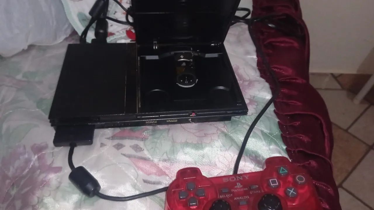 PS2 slim em perfeito estado - Foto 4