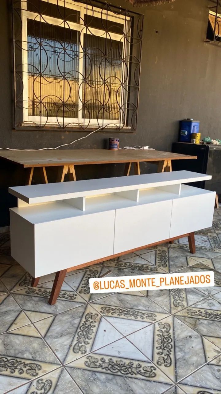 Rack retrô 100% mdf  - Foto 2