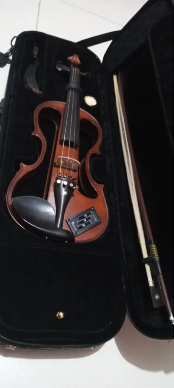Violino Elétrico Eagle Ev744 4/4