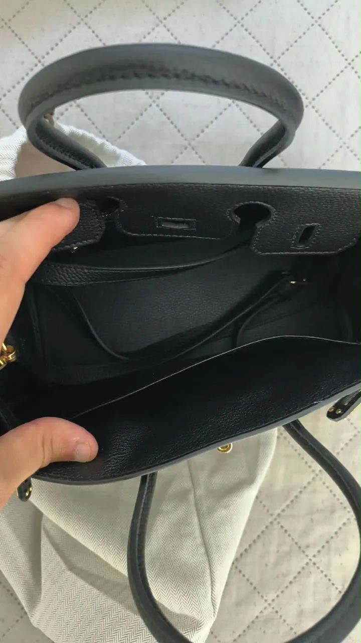 Hermès Birkin Preta - Foto 3