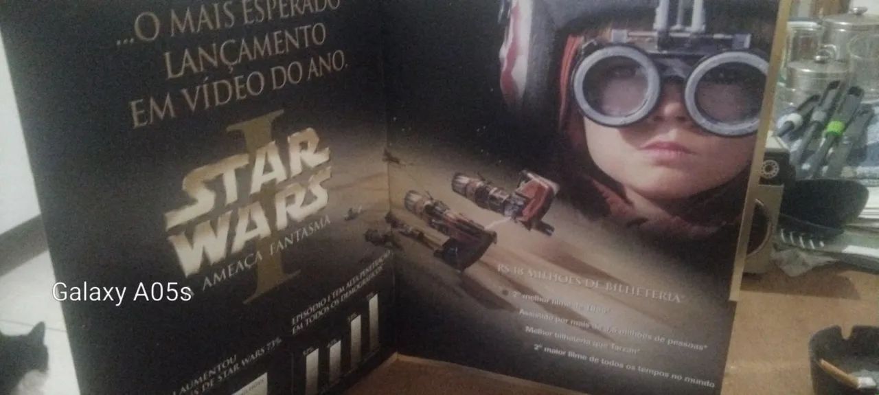 Encarte lançamento Star Wars 1999 - Foto 2