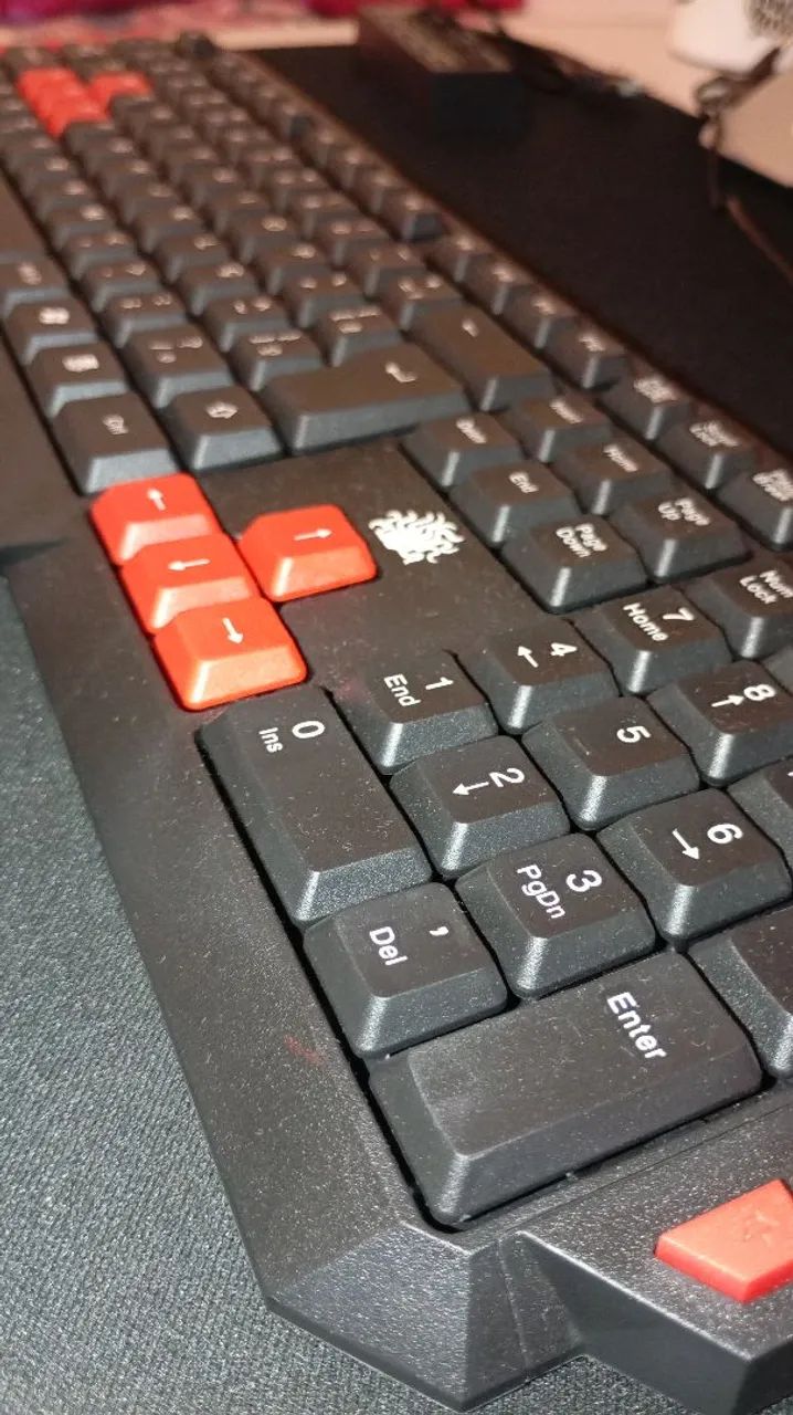 Teclado e mouse com fio - Foto 4