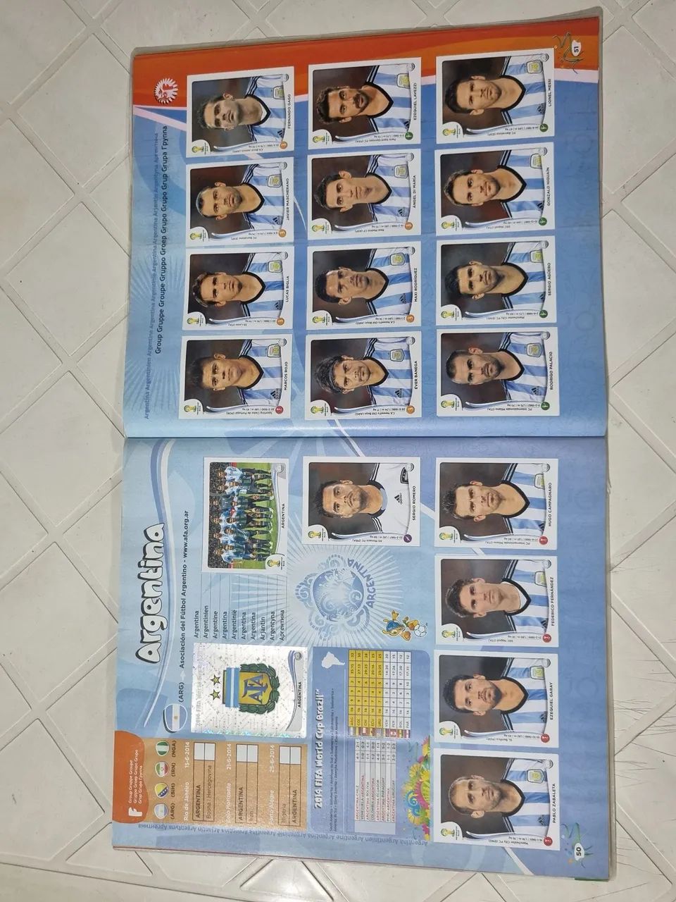 Álbum de Figurinhas da Copa do Mundo 2014. - Foto 3