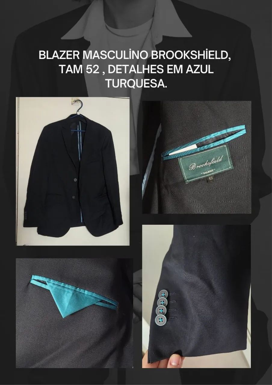 Blazer masculino Brookshield