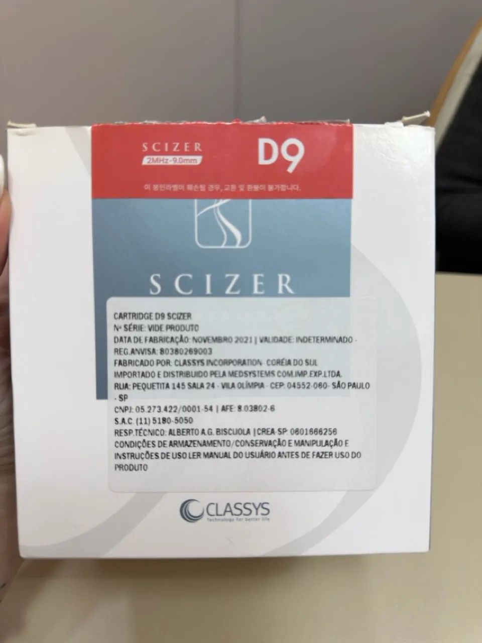 Cartucho Scizer d9