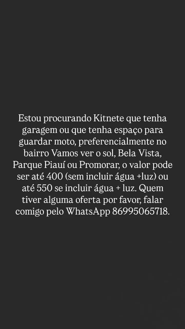 Kitnet para alugar 