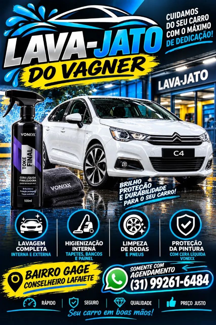 Lava jato do Vagner  - Foto 2