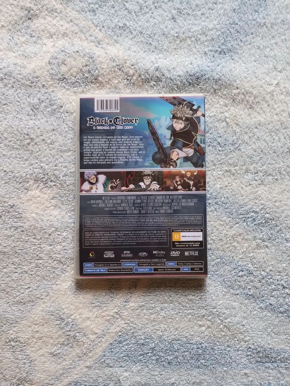 DVD Black Clover A Espada do Rei Mago - Foto 2