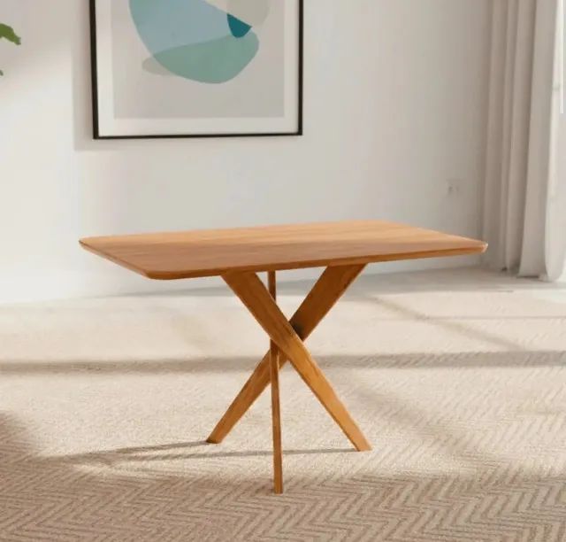 Mesa de Jantar Belluno 1,30 m Madeira Cinamomo - Foto 3