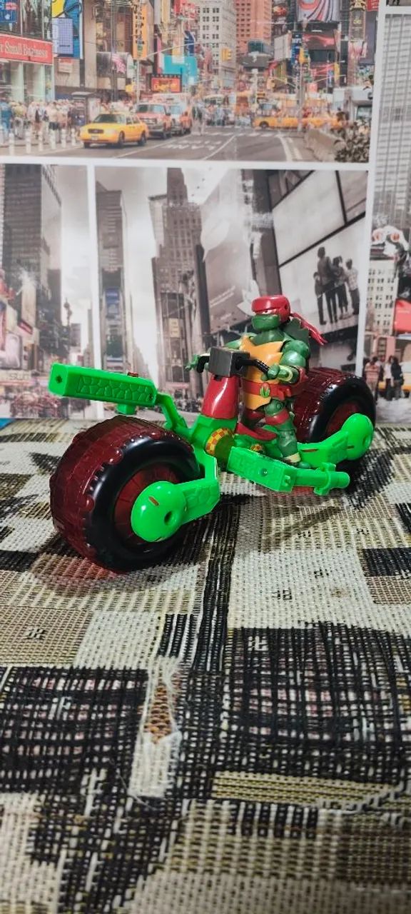 Boneco Tartarugas Ninja Raphael Shell Hog - Foto 2