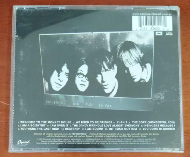 Cd - The Dandy Warhols - Welcome To The Monkey House - 2003 - Foto 3