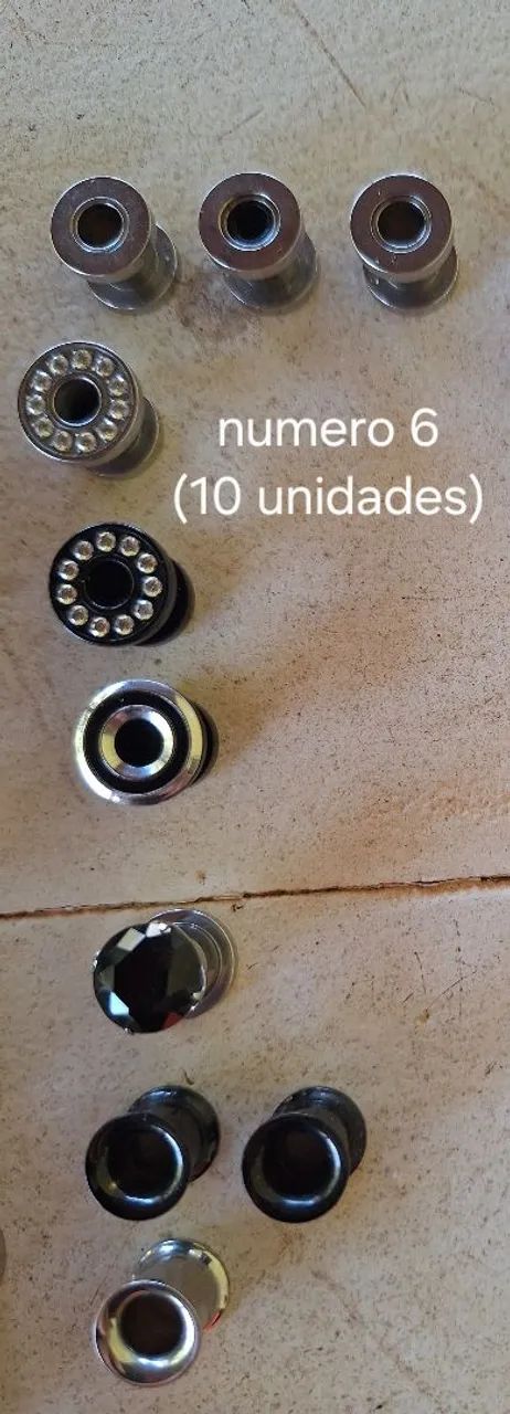 Alargadores de orelha BAIXOU - Foto 3