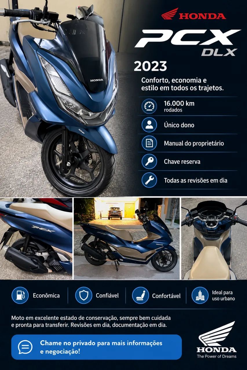 PCX DLX 2023