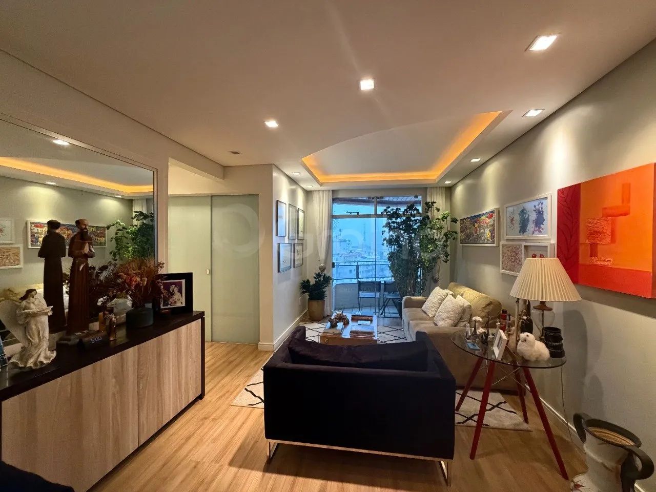 Apartamento de 99m² com 3 quartos em Capoeiras e 2 vagas de garagem com vista ampla. - Foto 3