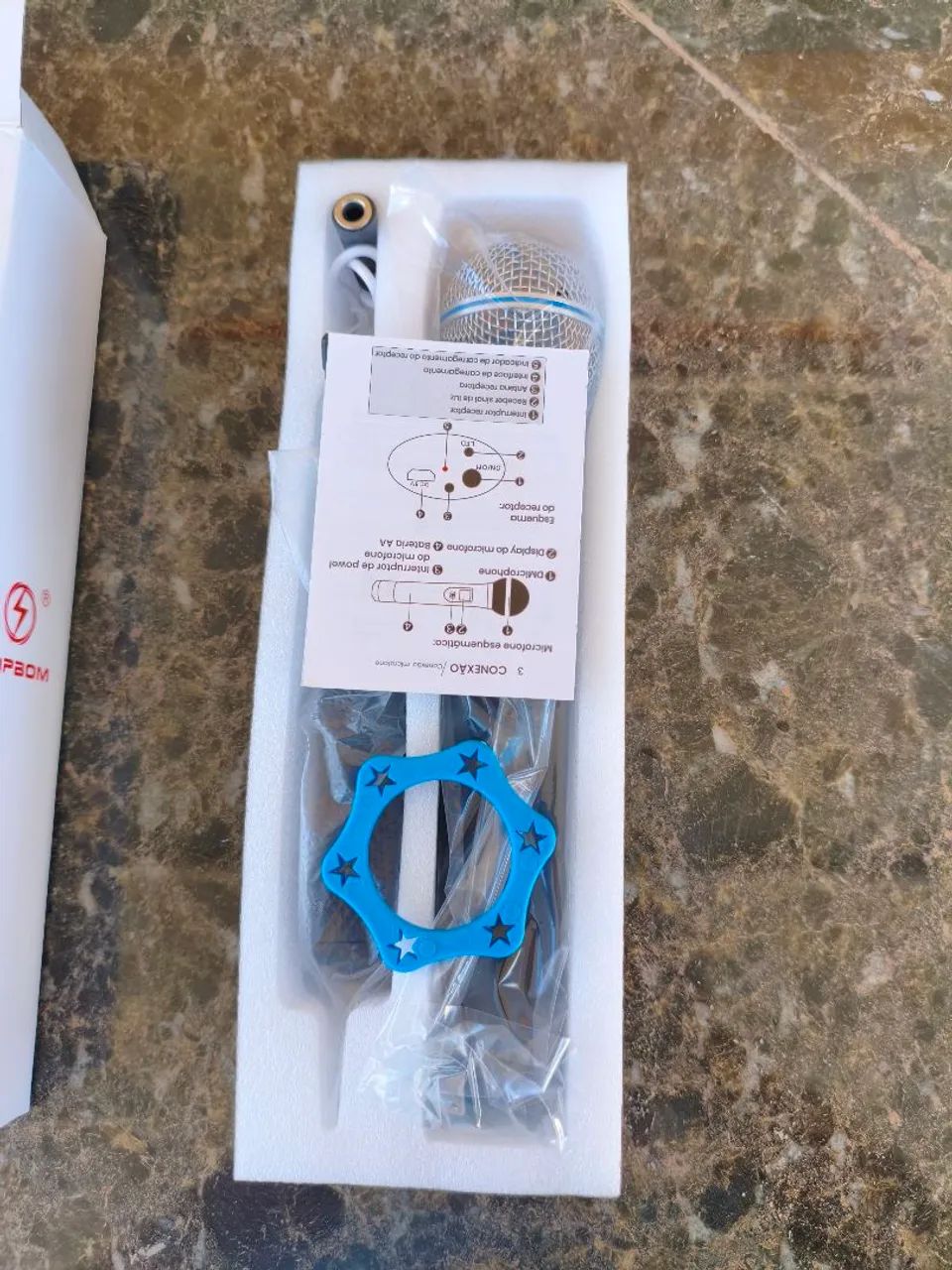 Microfone sem fio Kapbom K-M91 - Foto 2