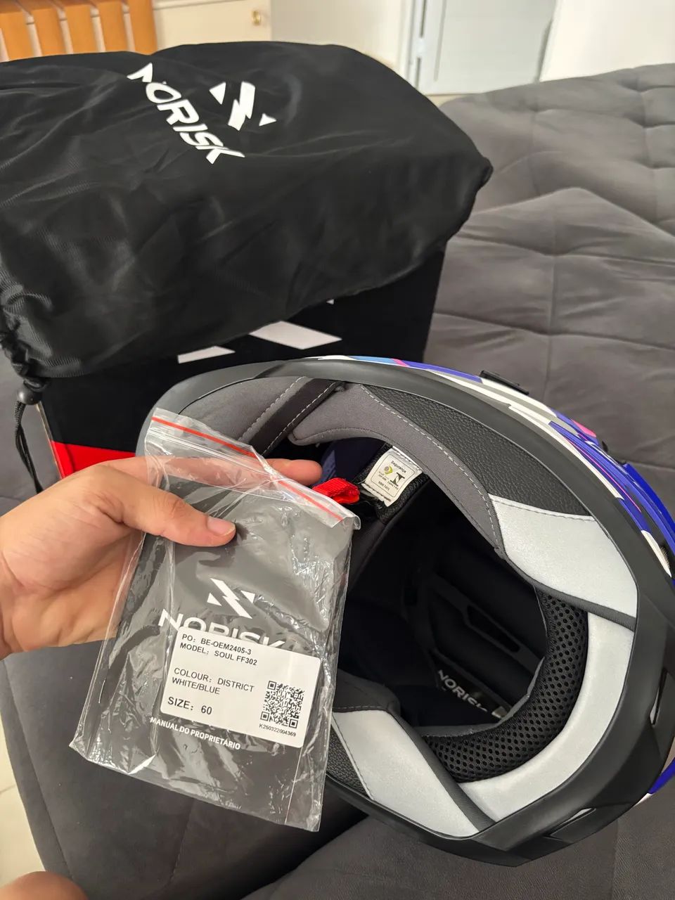 Capacete Norisk SOUL FF302 - Foto 3