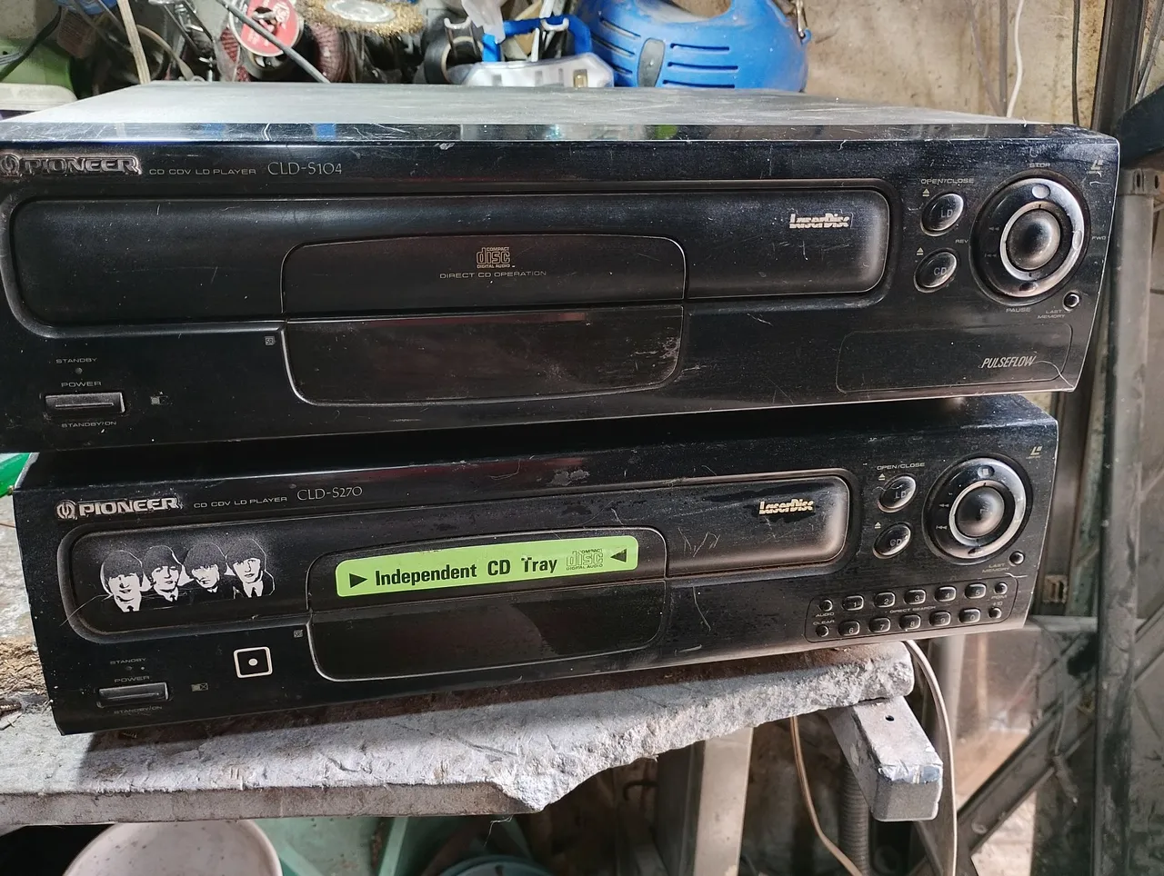 Pioneer DVL-9, um reprodutor de DVD e LaserDisc (LD) - DVD, Blu